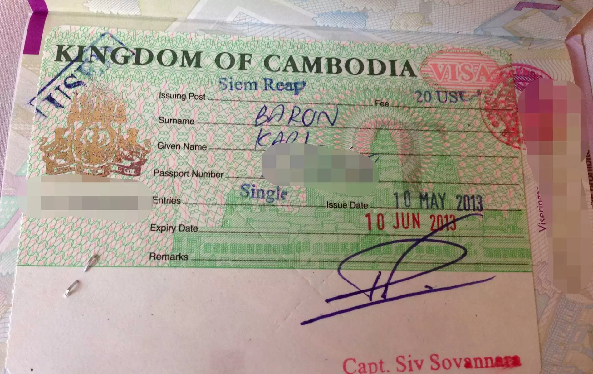 Cambodia eVisa Application for Fijian Passport Holders